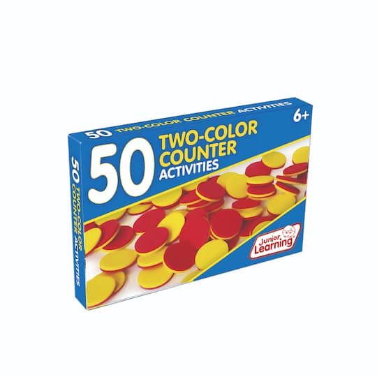 Junior Learning&#xAE; 50 Two-Color Counter Activities